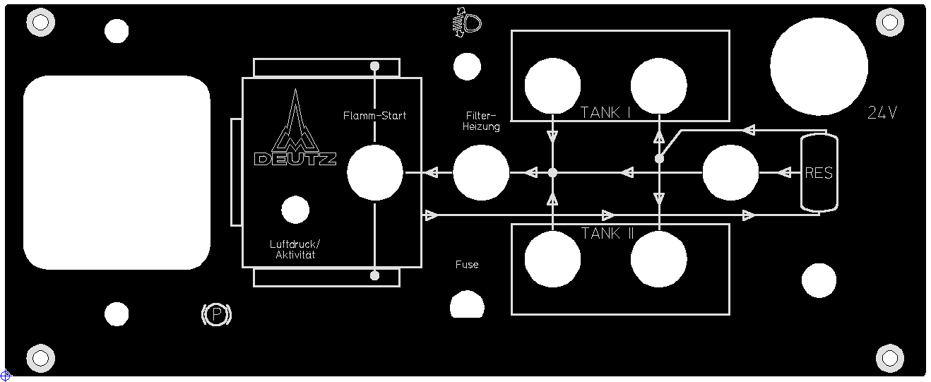 Bedienpanel